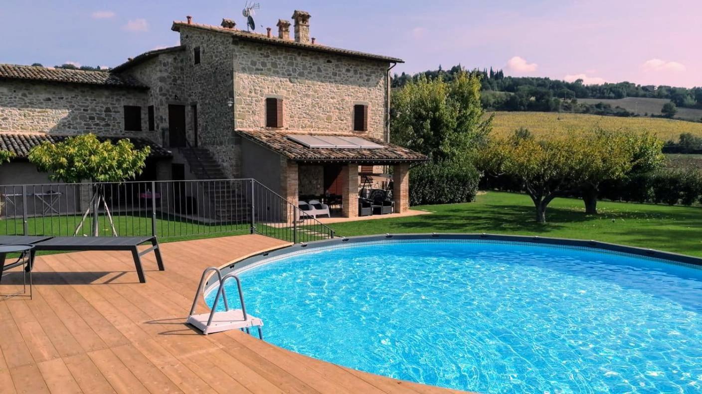 Agriturismo Villa Al Piano Todi Eksteriør billede