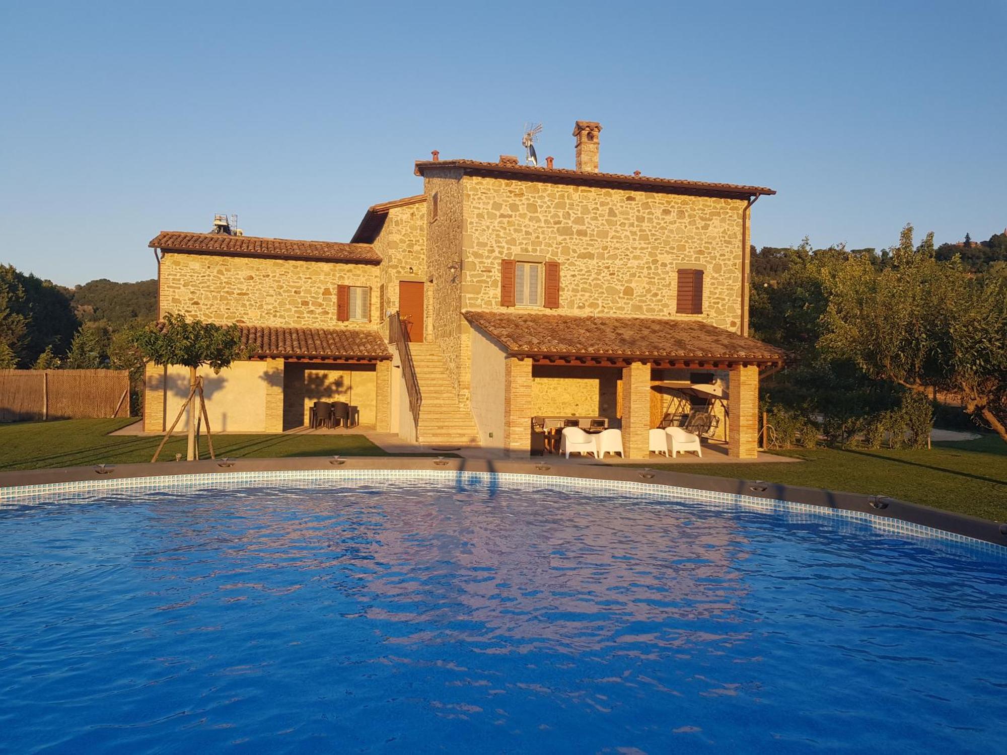 Agriturismo Villa Al Piano Todi Eksteriør billede